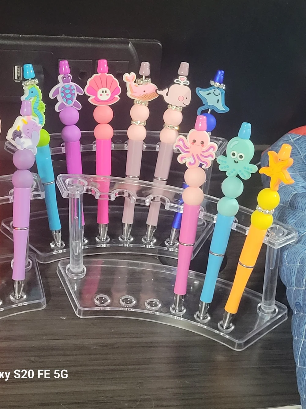 Handmade Sealife Beaded Pens